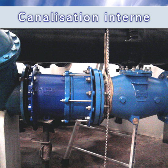 canalisation interne en PVC