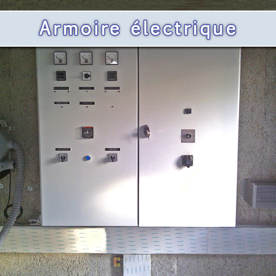 Armoire électrique de pompage d'eau