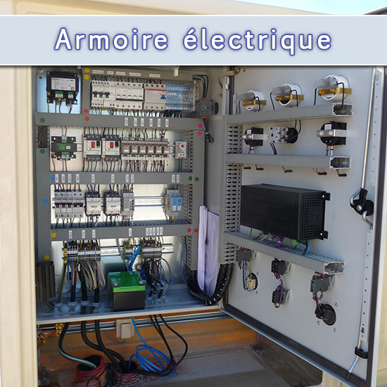 Armoire électrique pour le pompage de l'eau