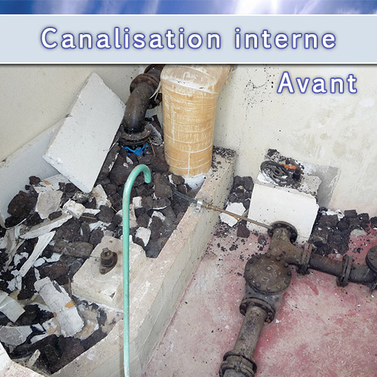 canalisation interne en inox