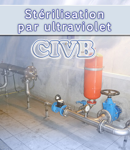 Stériliser de l'eau potable par ultraviolet