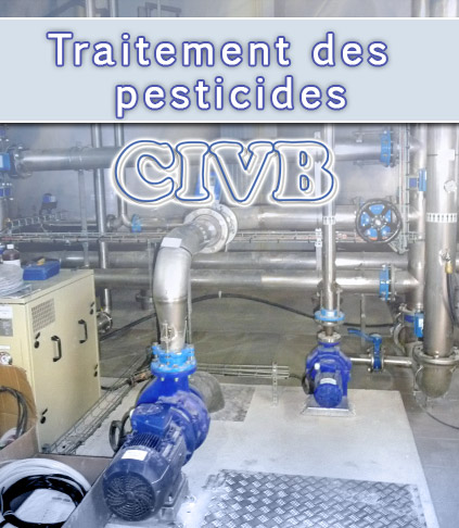 Traiter les pesticides d\'une eau